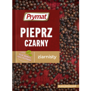 Pieprz czarny ziarnisty 20g Prymat X23